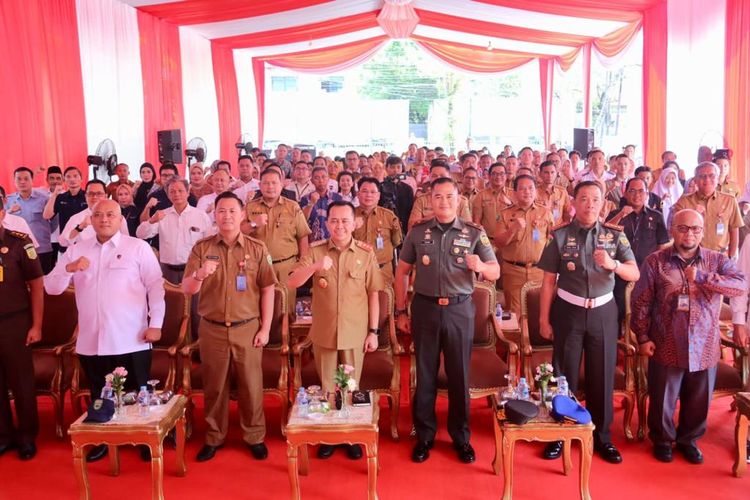 Penjabat (Pj) Gubernur Sumatera Selatan (Sumsel) Agus Fatoni menginisiasi dan meluncurkan Gerakan Pengendalian Inflasi Serentak Sumatera Selatan (GPISS). 