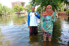 Cerita Warga Mencoblos Pemilu 2019 di Tengah Banjir