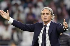 Piala Asia, Saat Mancini Tinggalkan Lapangan Sebelum Adu Penalti Arab Saudi Usai...