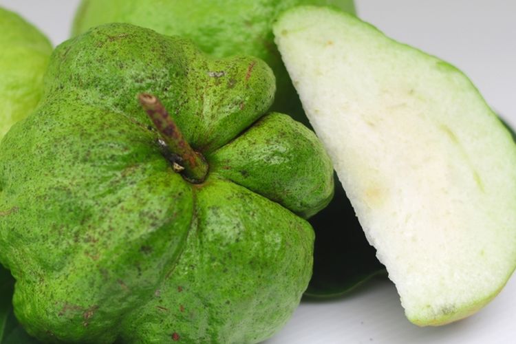 Ilustrasi jambu kristal.