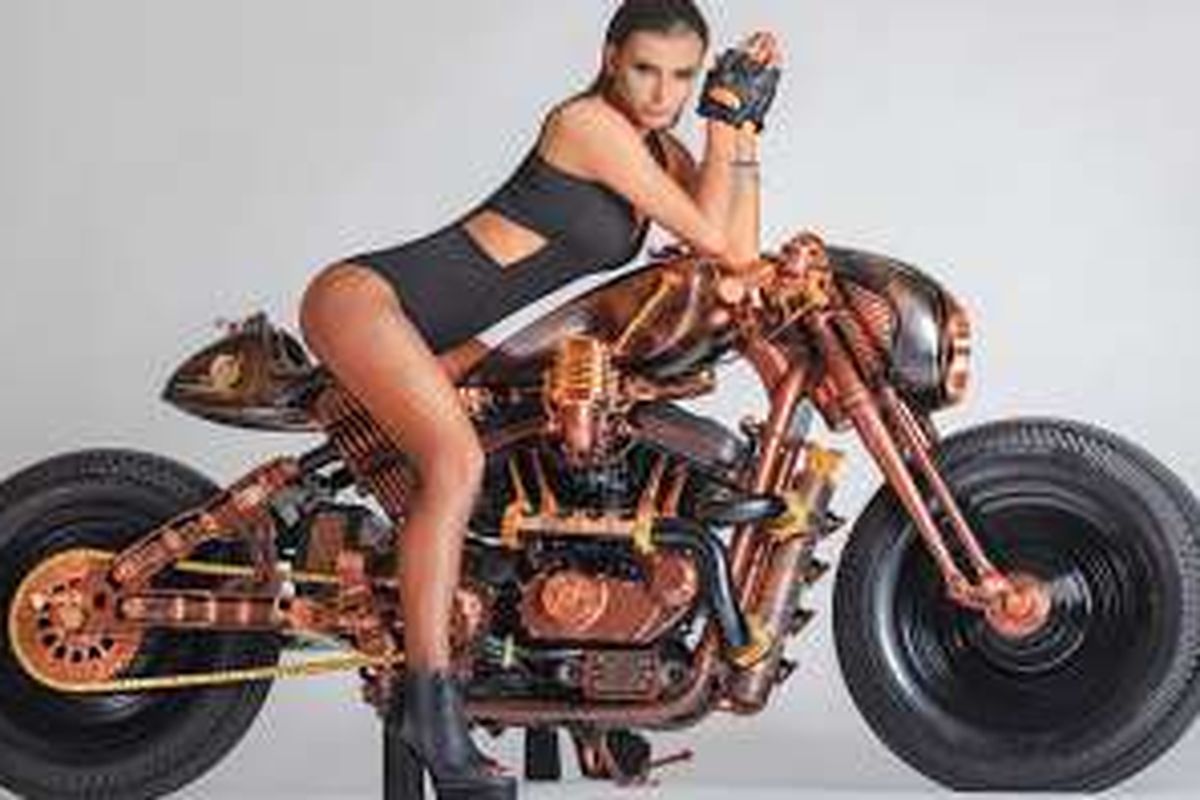 Modifikasi Harley Davidson  Sporter 883 ala Hard Rock Cafe