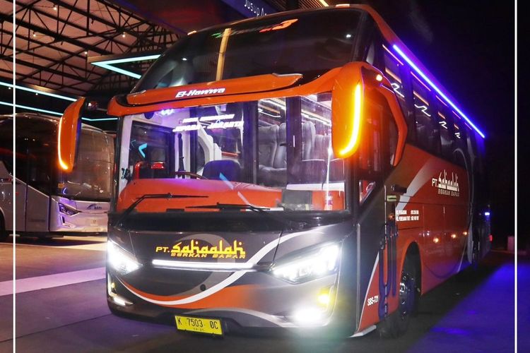 Bus baru PO Sahaalah