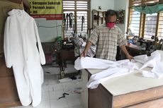 Kisah Para Penjahit Difabel di Sleman Dapat Pesanan 800 APD, Dipantau Ketat Dokter dan Hati-hati