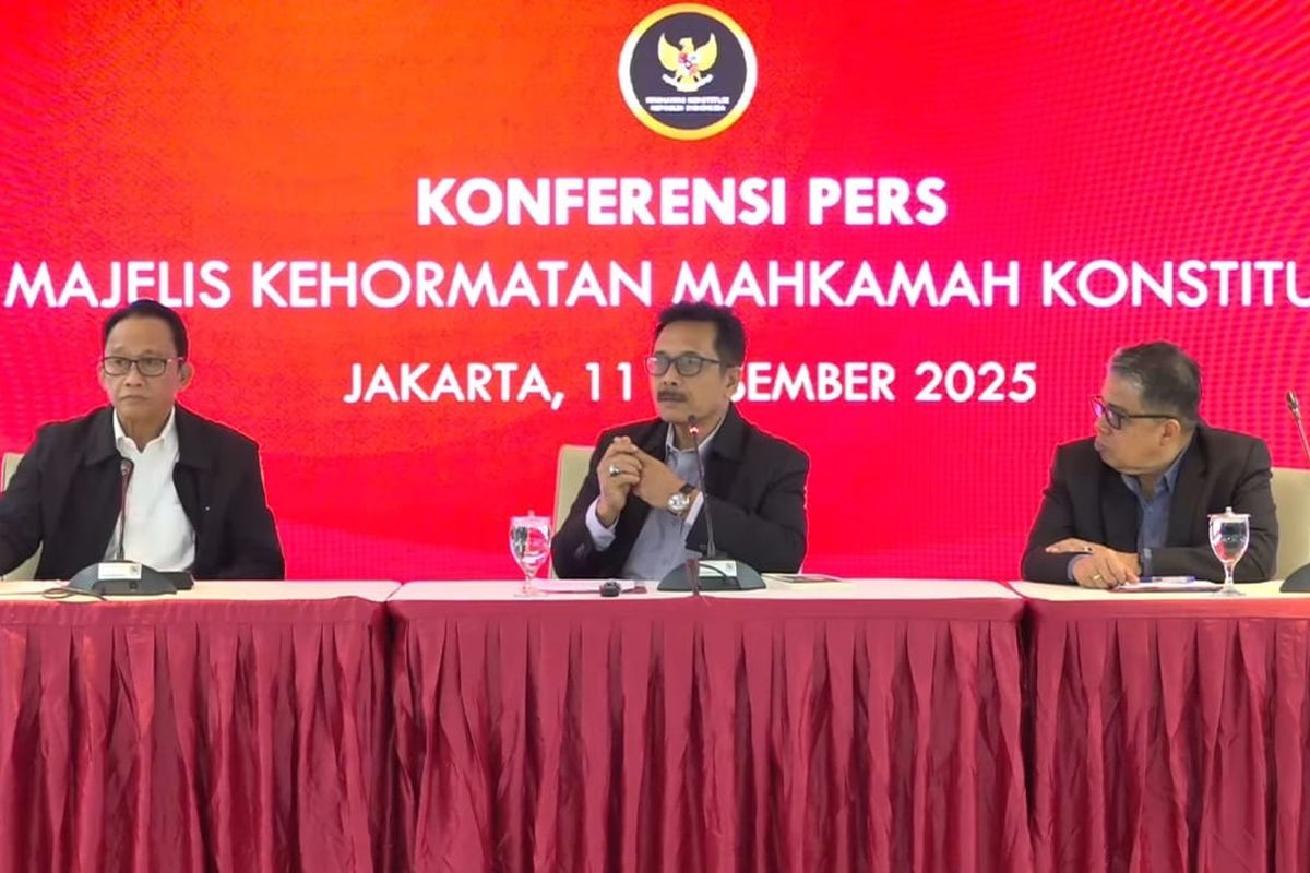 Status Soal Suhartoyo sebagai Ketua MK, MKMK: Tidak Ditemukan Pelanggaran