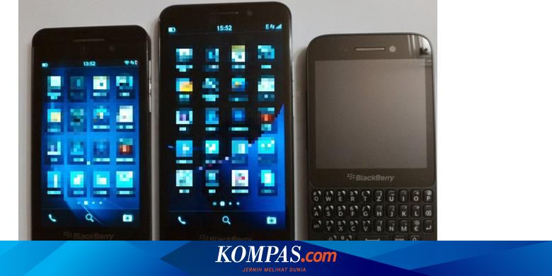 Blackberry Z30 Disandingkan Dengan Z10 Dan Q5