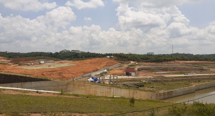 40 Hektar Lahan di Bendungan Sepaku Semoi Bakal Jadi Area Hijau