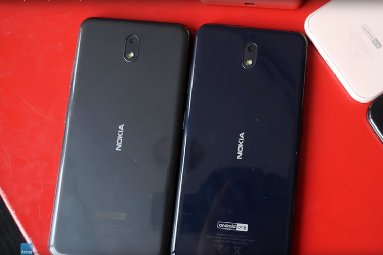 Ilustrasi Bagian belakang Nokia 3.2 