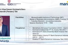 Profil Muliadi Rahardja, Komisaris Independen Baru Bank Mandiri