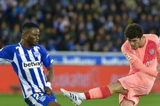 Alaves vs Barcelona, Carlos Alena Cetak Gol Pertama untuk Barcelona