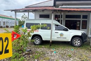 Warga Pasang Badan Halau OTK yang Akan Bakar Ambulans di Yahukimo