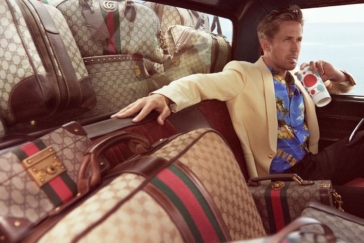 Ryan Gosling sebagai brand ambassador Gucci