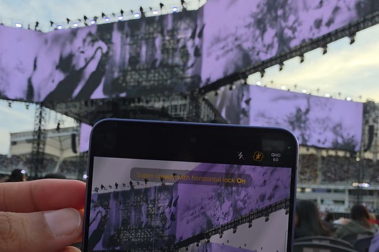 Horizontal Lock di Samsung Galaxy S26 Ultra bisa diandalkan untuk rekam fancam anti-gempa bumi karena fitur ini bisa menguni sumbu horizontal.