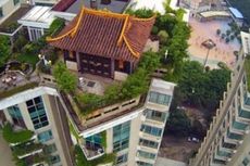 Di Kota Shenzen, Ada Kuil di Atap Gedung Berlantai 21