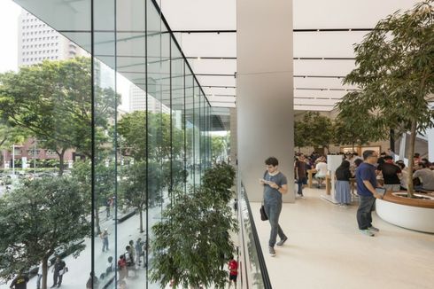 Apple Orchard Road di Singapura Diklaim Paling Hijau