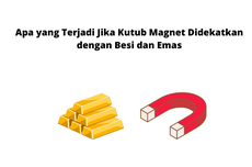 Apa yang Terjadi Jika Kutub Magnet Didekatkan dengan Besi dan Emas?