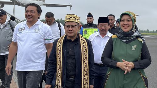 Ditemani Taufik Basari, Cak Imin Safari Politik di Lampung