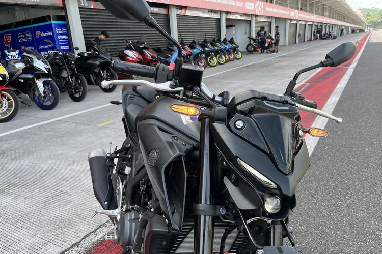 Yamaha MT-25 menyenangkan diajak berlari Sirkuit Mandalika.
