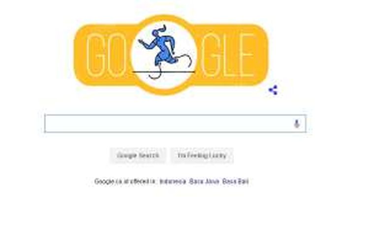 Google doodle rayakan Paralimpiade Musim Panas 2016