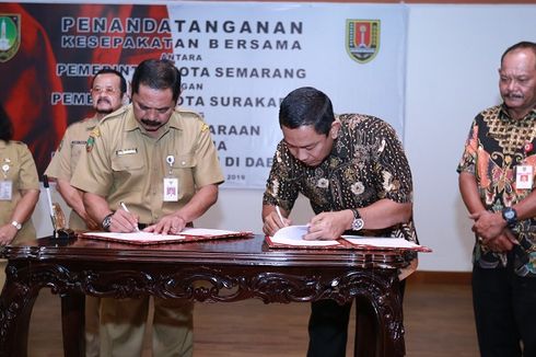 Majukan Jawa Tengah, Semarang dan Solo Jalin Kerja Sama 