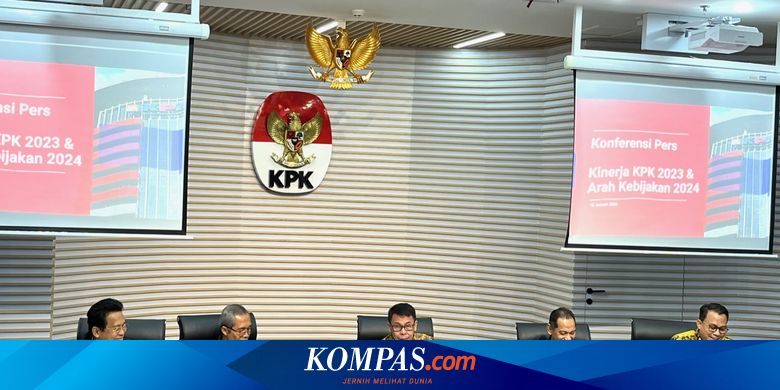 KPK Terima 5.079 Laporan Korupsi Sepanjang 2023, Paling Banyak dari Jakarta