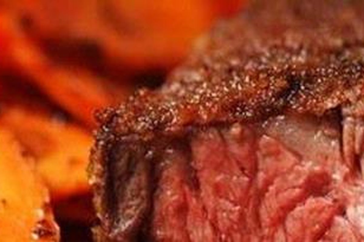 Ilustrasi steak
