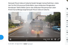 Pro Kontra Penyemprotan Air untuk Tangani Polusi Udara Jakarta