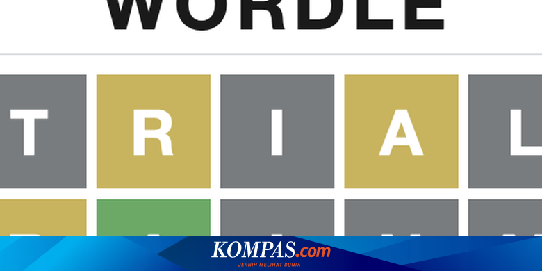 Berita Harian PermainanWordle Terbaru Hari Ini  Kompas.com