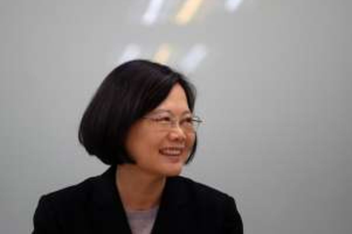 Tsai Ing-wen, presiden perempuan pertama Taiwan.
