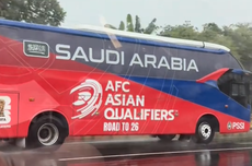 Melihat Bus Timnas Arab Saudi di Jakarta, Pakai Bodi Buatan Laksana