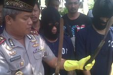 Polisi Tangkap Komplotan Begal Sadis Bersenjata Pedang dan Celurit