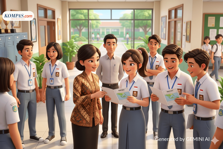 60 Contoh Catatan Wali Kelas di Raport SMK, Lengkap dan Menyentuh Hati