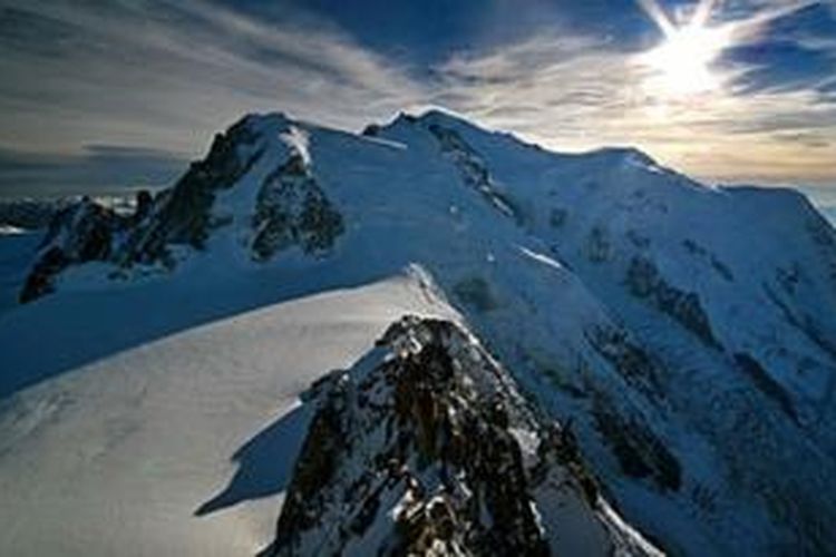 Mont Blanc, gunung tertinggi di daratan Eropa
