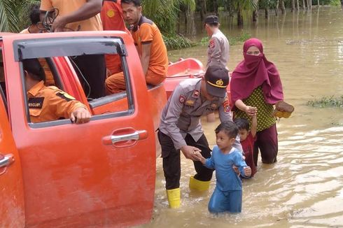 Logistik Korban Banjir Aceh Tamiang Menipis