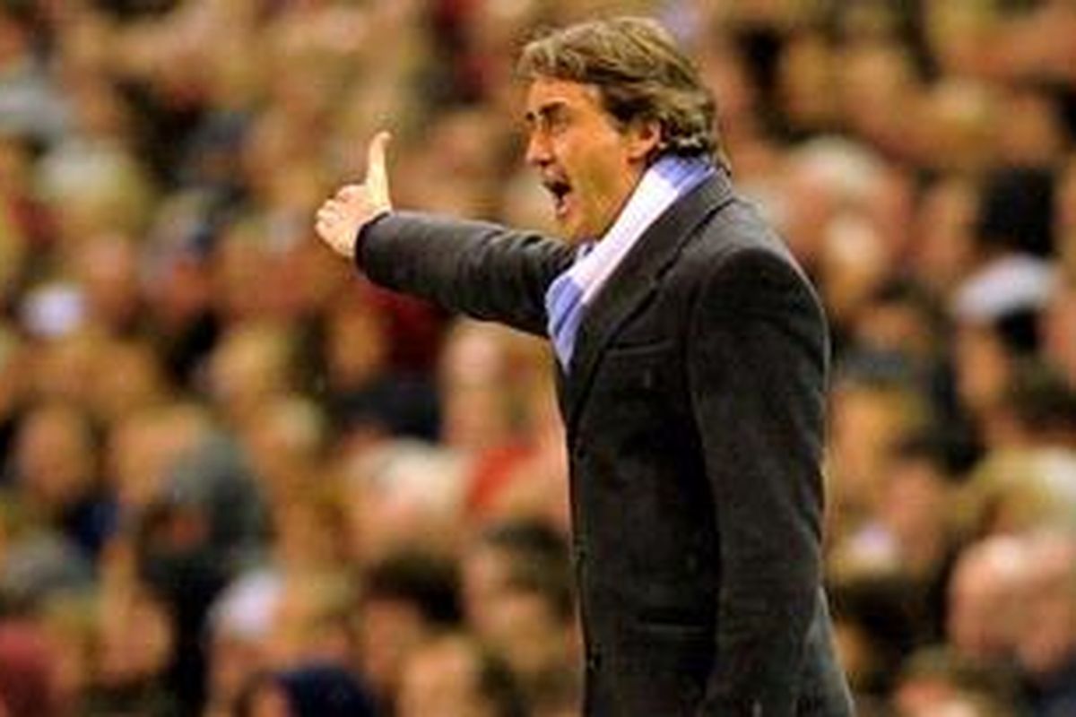 Pelatih Manchester City, Roberto Mancini