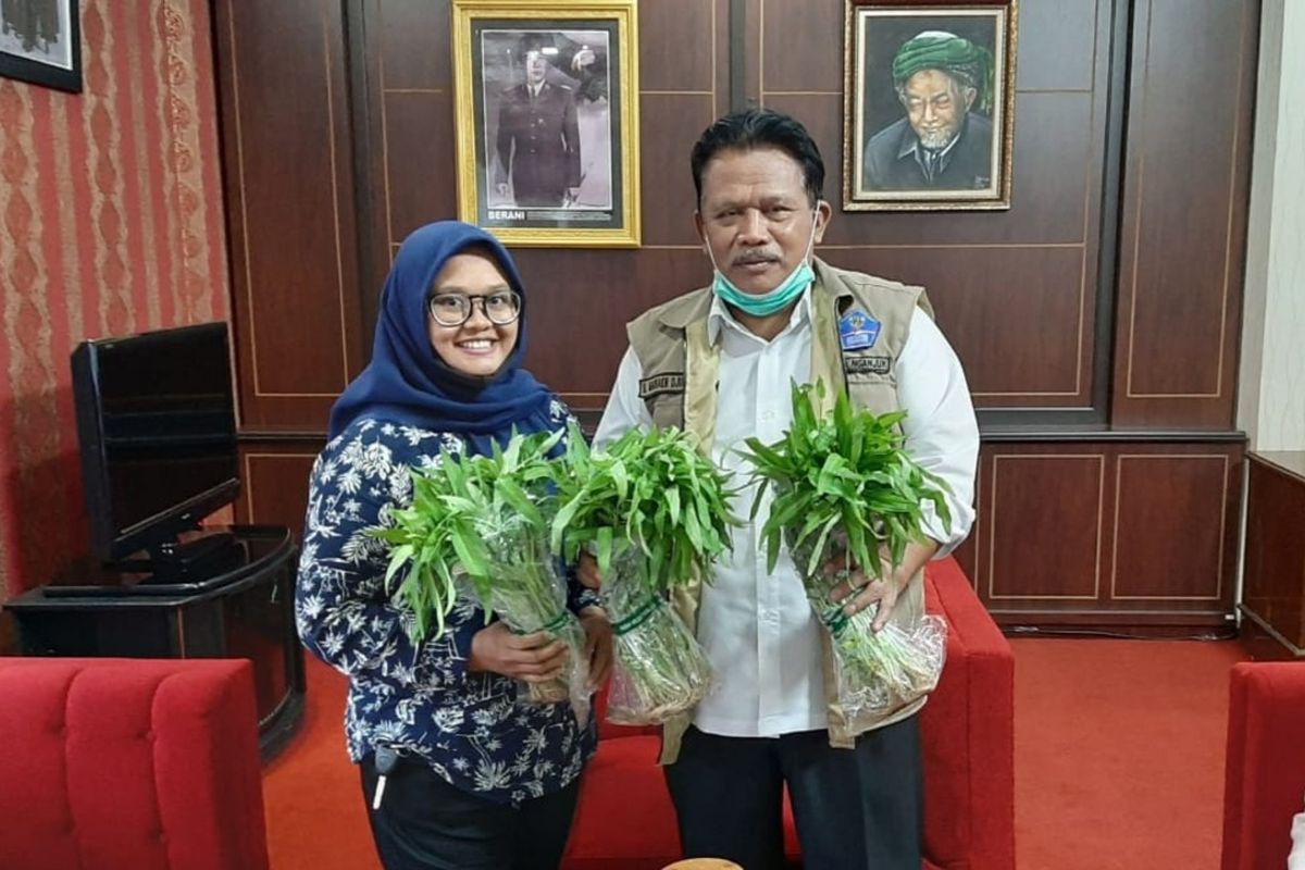 Wakil Bupati Nganjuk Marhaen Jumadi (kanan). Foto dokumentasi pribadi Marhaen Jumadi.