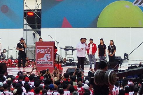 Beri Sambutan saat HUT PSI, Prabowo Ngaku Kewalahan Jadi Anak Buah Jokowi