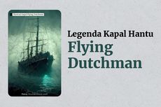 INFOGRAFIK: Legenda Kapal Hantu Flying Dutchman