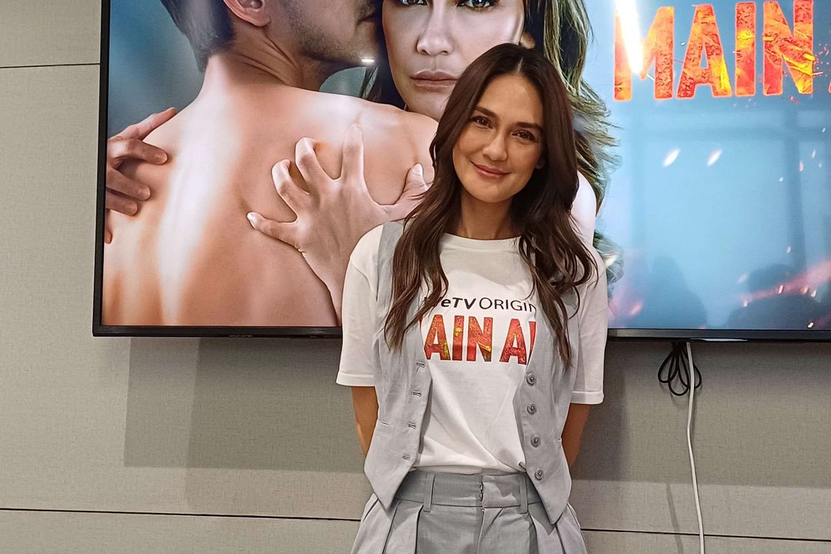 Luna Maya menceritakan pengalamannya bermain di serial Main Api.