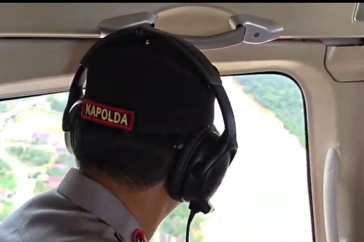 2 Polisi Hilang Saat Gerebek Bandar Narkoba di Katingan, Kapolda Kalteng Pantau Pencarian lewat Udara