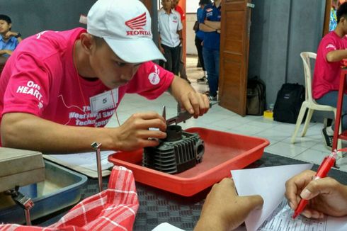 5 Siswa SMK Terbaik Jabar Ikut Technical Skill Contest Honda