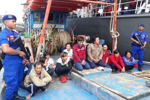 Curi Ikan di Perairan Indonesia, 2 Kapal Berbendera Vietnam Diamankan