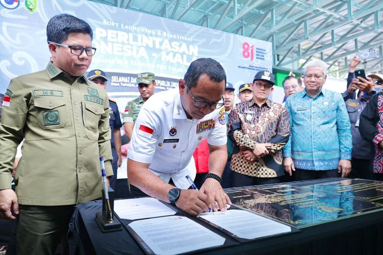 BNPP Reaktivasi Perlintasan Temajuk–Telok Melano, Buka Akses Ekonomi dan Pariwisata Indonesia-Malaysia
