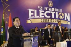 BERITA FOTO: Pidato Pertama Erick Thohir sebagai Ketum PSSI