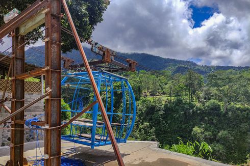 Resmi! Ada Gondola Baru untuk Wisatawan di Dusun Girpasang Klaten