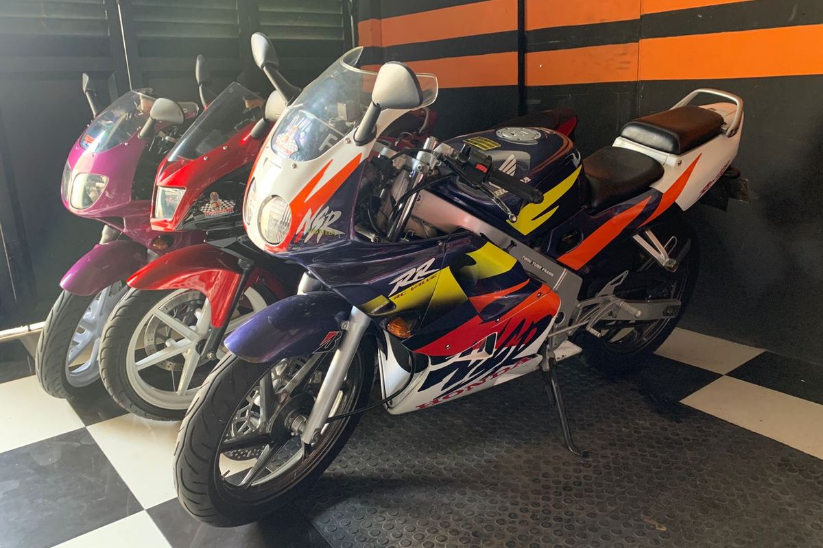 Honda NSR 150 di bengkel Patria Tehcno