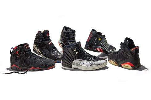 6 Sneaker yang Dipakai Michael Jordan di Final NBA akan Dipajang