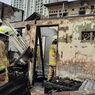 30 Rumah Kontrakan di Kebayoran Lama Terbakar, Diduga akibat Korsleting Listrik
