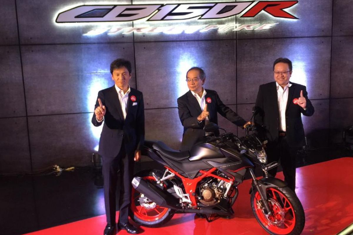 Honda CB150R StreetFire dengan sentuhan baru