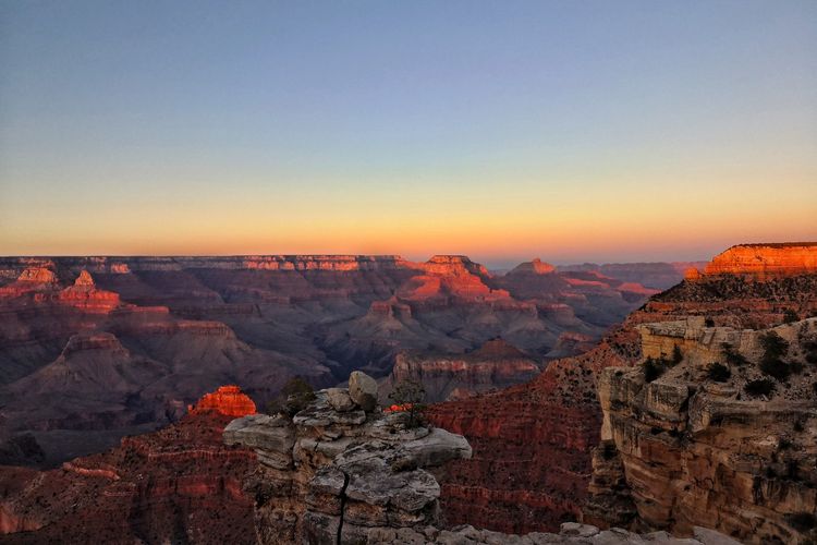 Grand Canyon di Amerika Serikat.