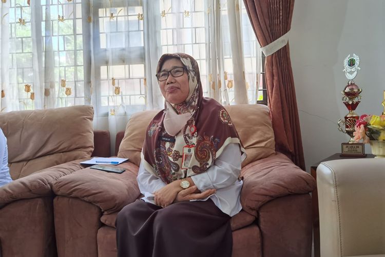 Kepala Dinas Sosial Kabupaten Nunukan Kaltara Faridah Aryani